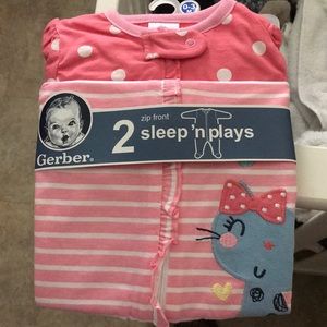 2 Sleep N Play Onesies